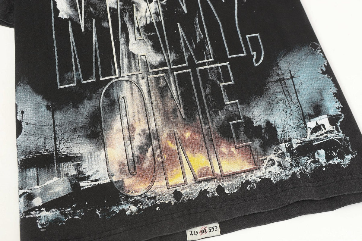 Godspeed Out of Many Graphic T-Shirt — detail