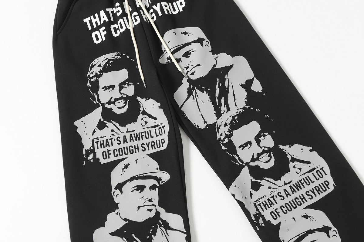 THAT'S A AWFUL LOT OF COUGH SYRUP Tomorrow Star Portrait Graphic Matching Set — detail