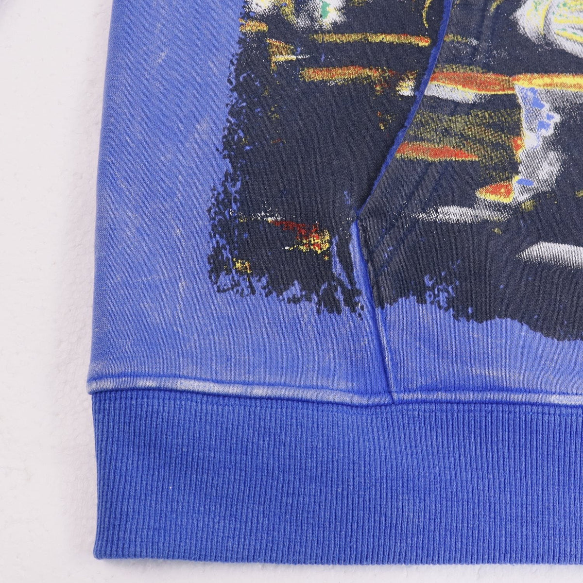 Godspeed Guitar Skeleton Cowboy Graphic Hoodie — detail
