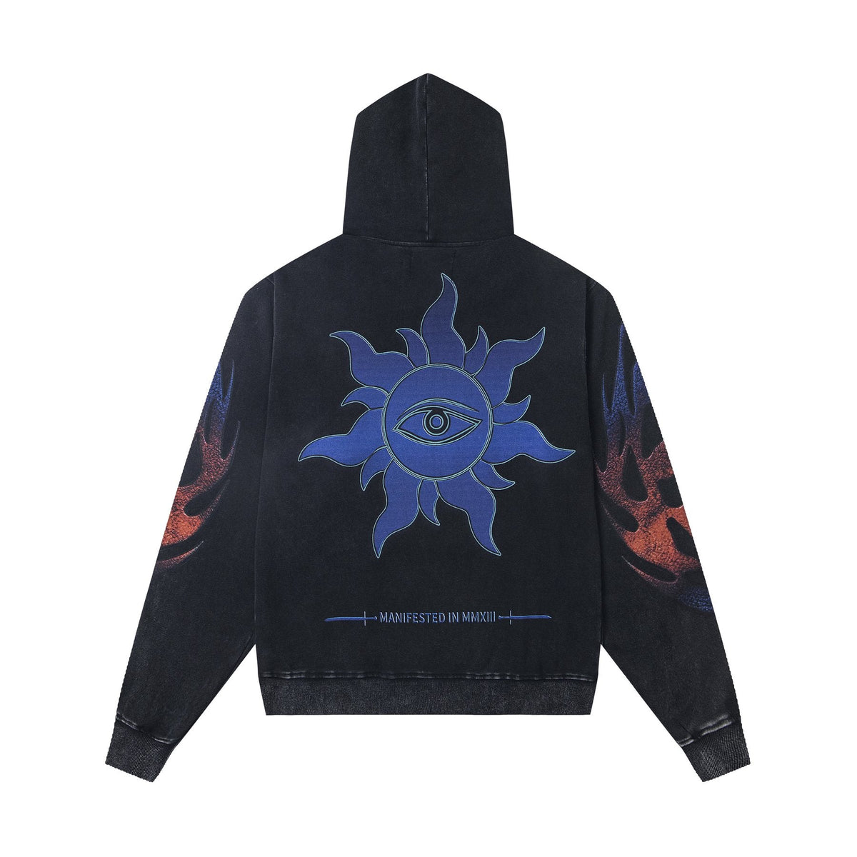 Godspeed UFO & Sun-Eye Graphic Hoodie — back