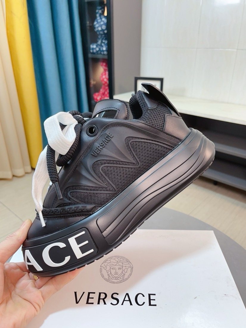 Versace Logo Sole Sneakers — side