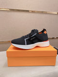 Santoni Knit Panel Sneakers — hero